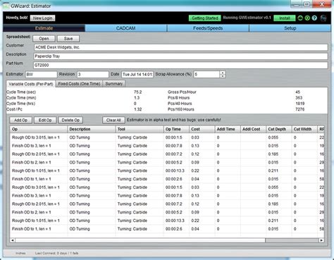 cnc machine qoutingcalculator|cnc machine quoting software.